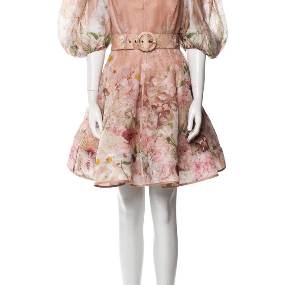 Zimmermann Floral Pink Formal Dress
